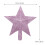 Christmas tree topper sparkle star 20 cm pink 4