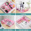 Set di organizer per cassetti in plastica trasparente – 25 pezzi, 4 misure 5