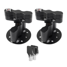 2Pcs RX-LOX-PM Pack Mount with Keys Locking for Rotopax Mounting Kit for Gasoline Pack or Water Pack