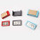Mini Digital Clock Decorative Large Screen Car Clock Mini Clocks Dashboard 4