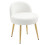 Living And Home Teddy Fleece Dressing Table Stool with Iron Legs 3