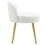 Living And Home Teddy Fleece Dressing Table Stool with Iron Legs 4