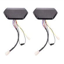 2PCS 48V/60V Motorcycle Odometer Digital LCD Display Tachometer LCD Speedometer for Electric Motorcycle
