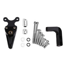 Motorcycle Steering Stabilizer Bracket Kit for CBR650R CBR 650R 2019-2024 Damper Mounting Bracket Kit Black