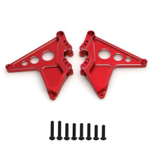 Multi-Adjustment Hole Rear for UDR 1/7 Rear Straight Bridge Short Clip 85086-4,Red