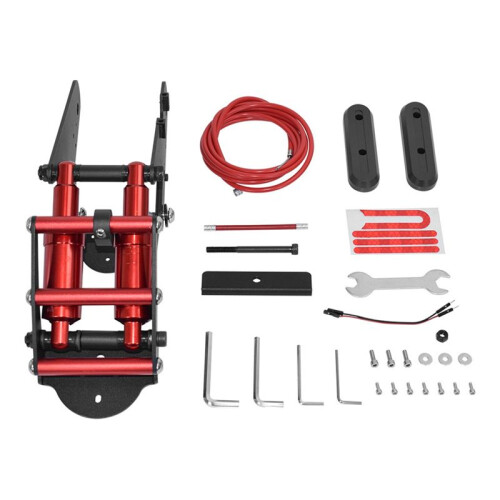 For  Pro/Pro2 New Electric Scooter Rear Suspension  Red Modified  Assembly