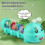 Παιχνίδι Caterpillar Tummy Time Ροζ με Φώτα και Μουσική 7