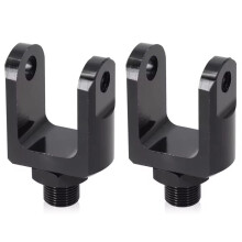 2X New High Quality Long Lasting Practical Shock Widened Lower Motorcycle Rear Accessories Easy Installation