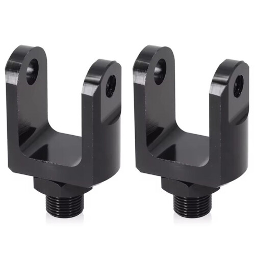 2X  New High Quality Long Lasting Practical Shock Widened Lower Motorcycle Rear Accessories Easy Installation