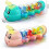 Παιχνίδι Caterpillar Tummy Time Ροζ με Φώτα και Μουσική 2