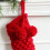 Extra Large 46cm Red Knitted Christmas Stocking 5