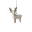 White Ceramic Nordic Mini House Ornament 2