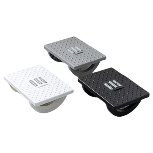 Portability Footrest Ergonomic Foot Stool with Massage Rollers Foot Rest for Home Office Work
