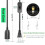 Cabo para luminária pendente E26/E27 com interruptor – 2,5 m, preto 2