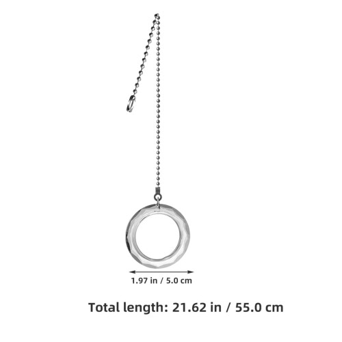 MLINS 4-Pack Elegant Crystal Ceiling Fan Pull Chains 1