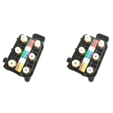 2X Sistema di Sospensioni Pneumatiche Blocco Elettrovalvola Sospensioni Pneumatiche per Classe e W213 W253 0993200258 A0993200258
