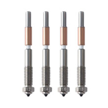 4pcs for QIDI Q2 Q2C Hotend Bimetallic Nozzle 0.2/0.4/0.6/0.8mm Bimetallic Hot End Nozzles 3D Printer Accessorie