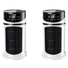 2X Portable Air Conditioner Air Cooler Fan Water Cooling Fan Air Conditioning Fan for Office Air Conditioner Portable