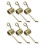 Pacote com 6 Molas de Reposição Universais para Maxpower 330105, Molas Dethatcher para Maxpower Arnold de 16 Polegadas 2