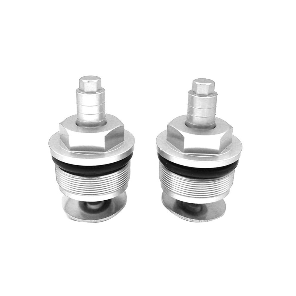 Motorcycle Screw Decoration Front Fork Screw Cover For Gw250 Dl250 Gsx250r Silver 4712817875479