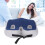 Breathable Support Cushion with Hollow Design, Adjustable Memory Foam, Dark Blue 15