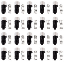 20X Car Shift Knob Button Repair Kits & Spring 54132-S84-A81ZA for Accord 1998-2002 2.3L 3.0L Car Accessories