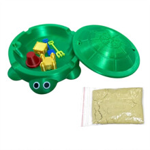 Turtle Sandbox Zen Garden for Desk,Turtle Sandbox with Lid the Go for Office Stress Relief,Funny Zen Garden Kit