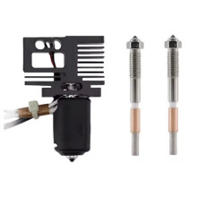 Hot End Set for QIDI Q2 Q2 Combo 3D Printer Bimetallic Quick Replacement Nozzle 0.2/0.4mm for QIDI Q2 Hotend