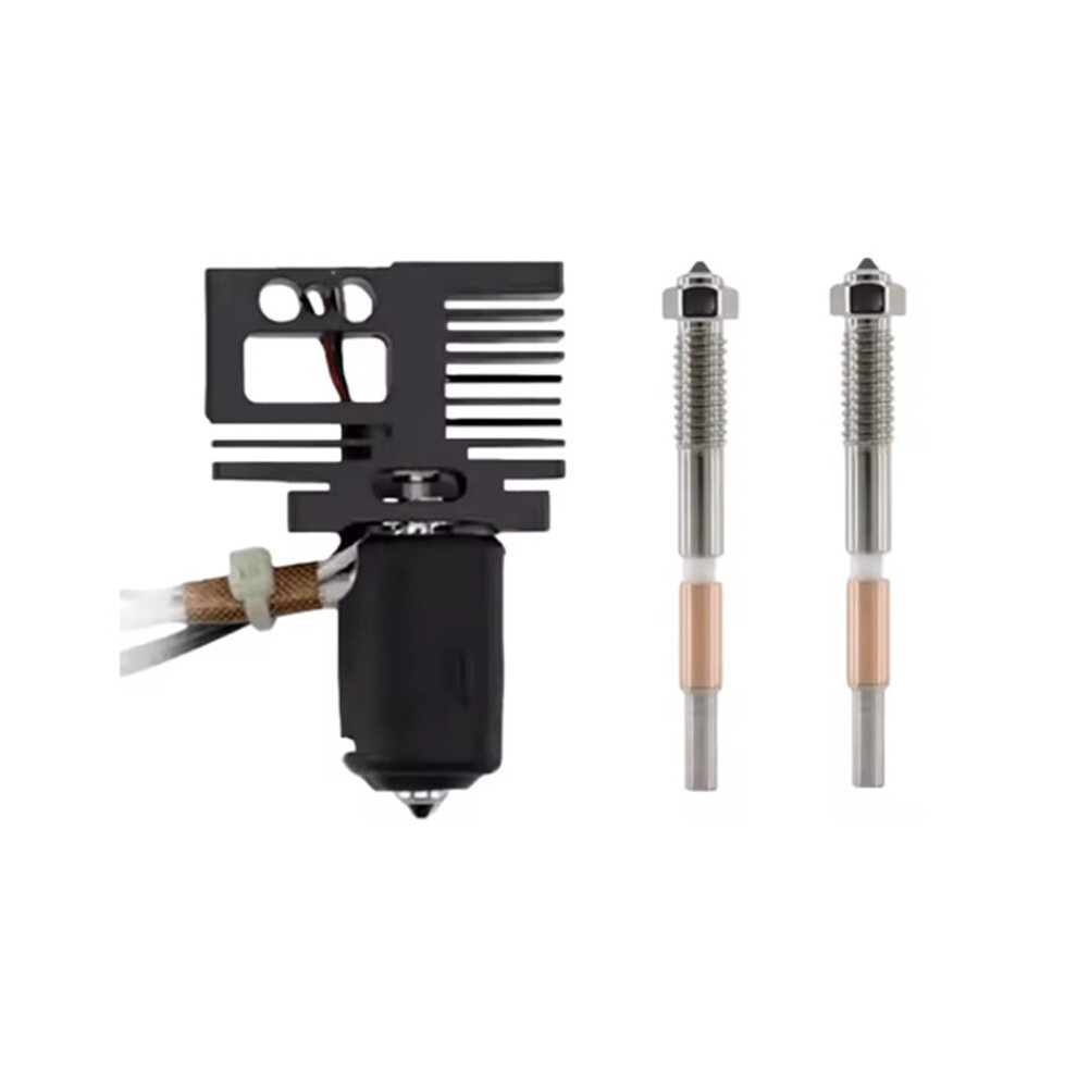 Hot End Set For Qidi Q2 Q2 Combo 3D Printer Bimetallic Quick Replacement Nozzle 0.2/0.4Mm For Qidi Q2 Hotend 4712274060500