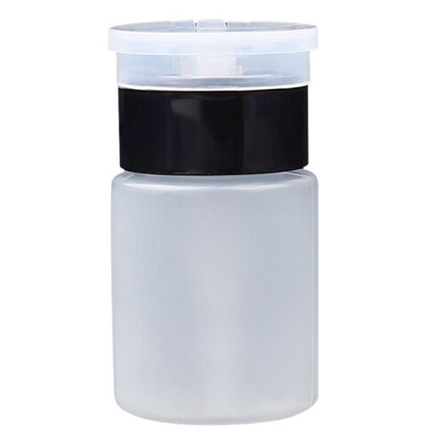60ml Empty Alcohol Bottles Refillable Press Pump Bottle Clear Dispenser Remover Cleaner Tools Accessory 3pcs