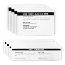For ZXP Series 1 & 3 ID Card Printer Cleaning Kit, 4 Engine & 4 Feeder Cards (105999-301)