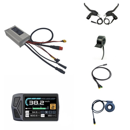 EB02 Screen G062 Controller Set for Bafang G062 Controller H550 Hub Motor 30A 1000W 48V Bicycle Modification Accessories