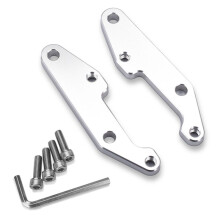 Motorcykelhöjande Fotpedal Pedal för Höjningsfäste för CB650R CBR650R 2019-2022 Tillbehör Silver
