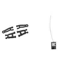 4Pcs Rear Upper & Lower Arm for SG 1603 SG 1604 SG1603 SG1604 & 1x 4CH 2.4GHz Radio Control System Receiver