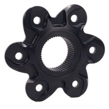 Motorcycle 6 Holes Rear Sprocket Hub Carrier Flange Cover Gear Cover for Panigale 1199 1299 V2 Modified Cover C