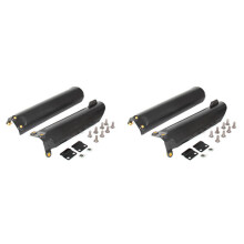 4 Paio di Protezioni per Ammortizzatori per Forcella Anteriore del Motociclo Protezioni in Plastica per 110Cc 125Cc 140Cc 150C 160Cc Dirt Bike Pit