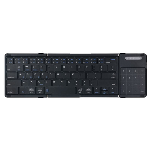 Foldable  Keyboard Portable Wireless Touchpad Gaming Keyboard for  IOS Android PC Laptop