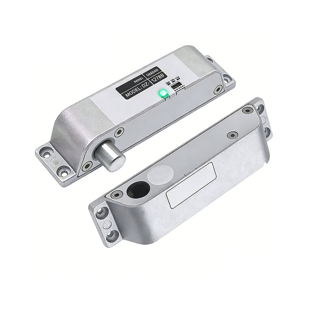 Electric Mortise Locks With Drop Bolt Dc12v Electronic Lock Adjustable Delay Fail Safe Mode Lock 6033495031192