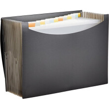 Expanding Organizer File Folder, Letter Size,13-Compartment Accordion-Style Business Office Folder for Meeting Materials
