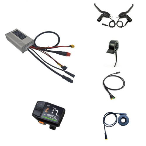 DZ41 Screen G062 Controller Set for Bafang G062 Controller H550 Hub Motor 30A 1000W 48V Bicycle Modification Accessories