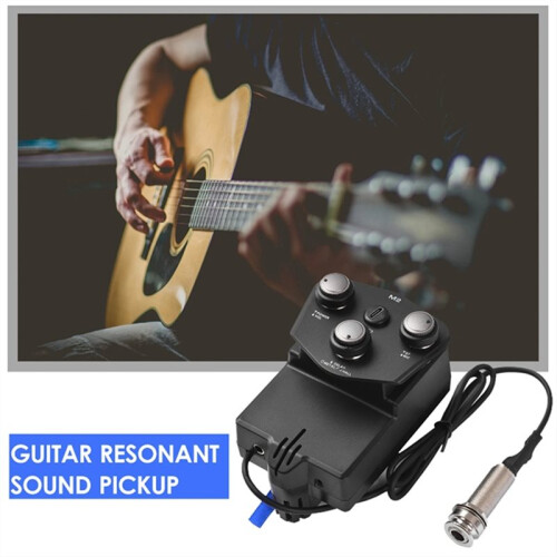 Guitar Pickup  Reverb Delay Microphone Playing Function Guitar M2 Resonance Pickup Vibrating Pickup 2