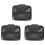 3X Organizer Bag Fireproof Document Bag with Lock Portable Filing Storage Box Holder for Document File Passport 1