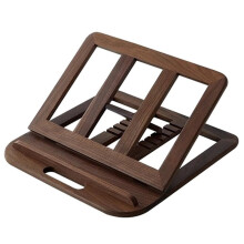 Laptop Wooden Folding Vertical Stand Portable Tablet Holder Desktop Lifting and Heightening Heat Releasing Home Office