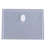 30pcs/Lot Transparent Envelope Plastic File Bag Document Filing Storage Bag Student Large Capacity Contract Office A6 1