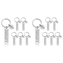 12 Pcs Thank You Gifts Keychain Appreciation Keychain Make A Difference Inspirational Gifts Coworker Leaving Gifts