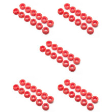 60 Pièces Séries / Lot Bras de Commande Inférieur Kit de Carrossage Arrière Bagues de Remplacement EP-CA0111 pour 88-05 Ek Eg Es Rouge