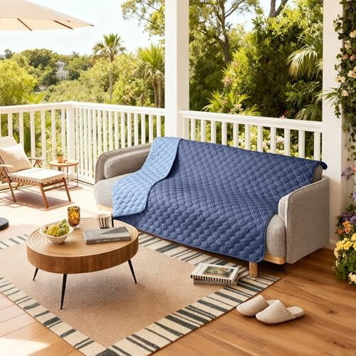 Double-Sided Waterproof Pet Blanket 68x82 in Navy 2