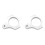 2pcs 45MM Steering Damper Stabilizer Clamp Mounting Adapter Bracket for  SUZKU 1