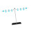 Leverage Ruler Experiment Physics Teaching Demonstration Lever Balance Scale Measuring 3