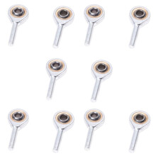 10 Piece 6mm Fisheye SA6T/ K Threaded Lager Rod End Spherical Bearings